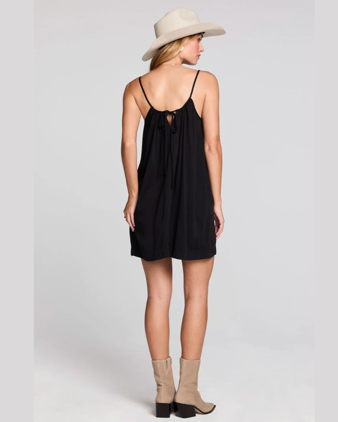 Valey Black Mini Dress