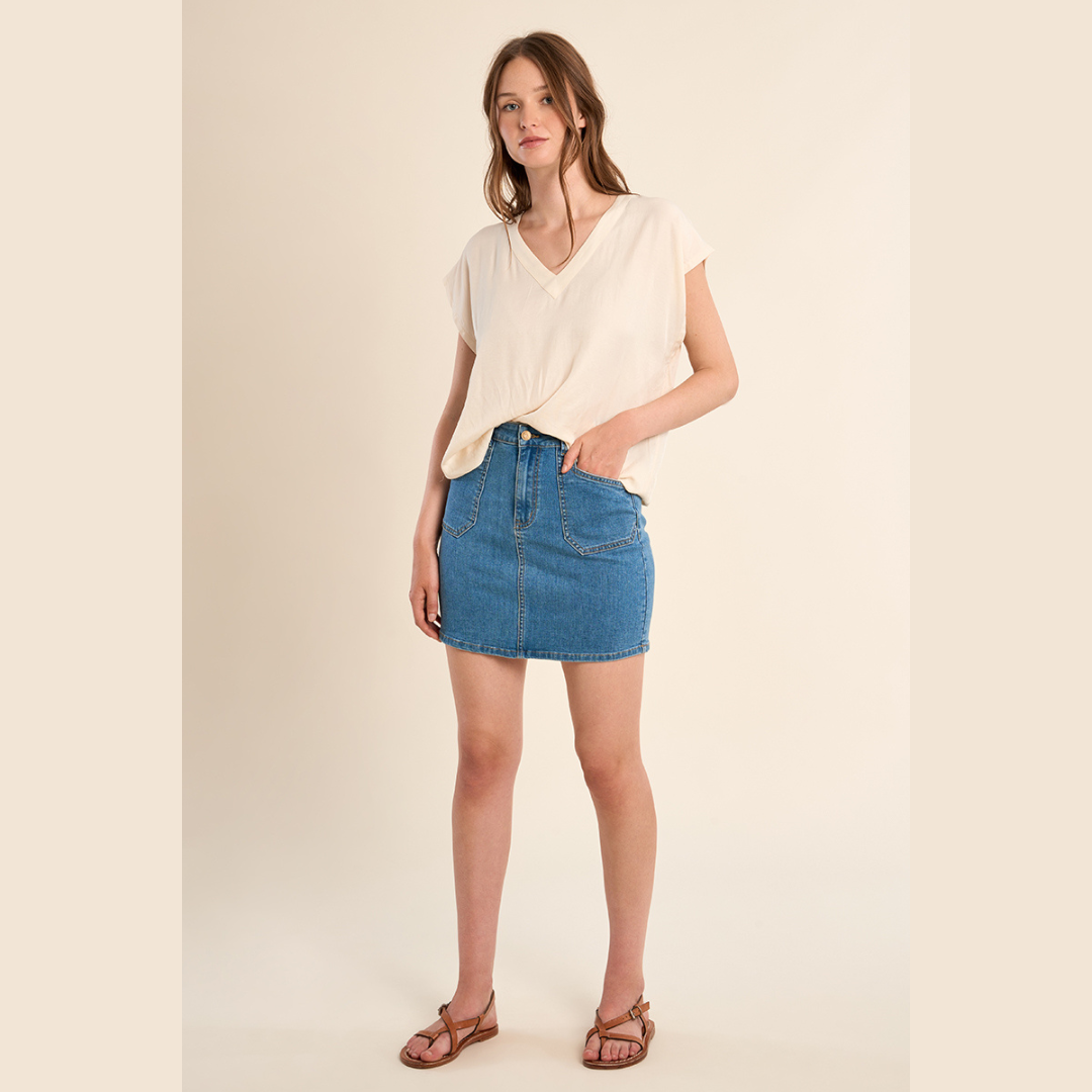 Denim Skirt