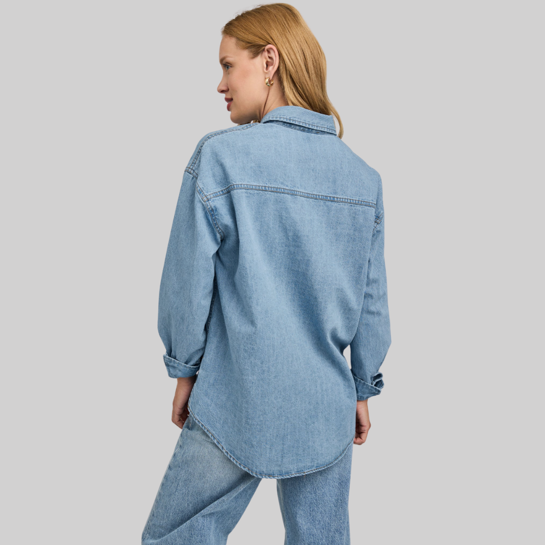 Whitney Denim Button Down Shirt