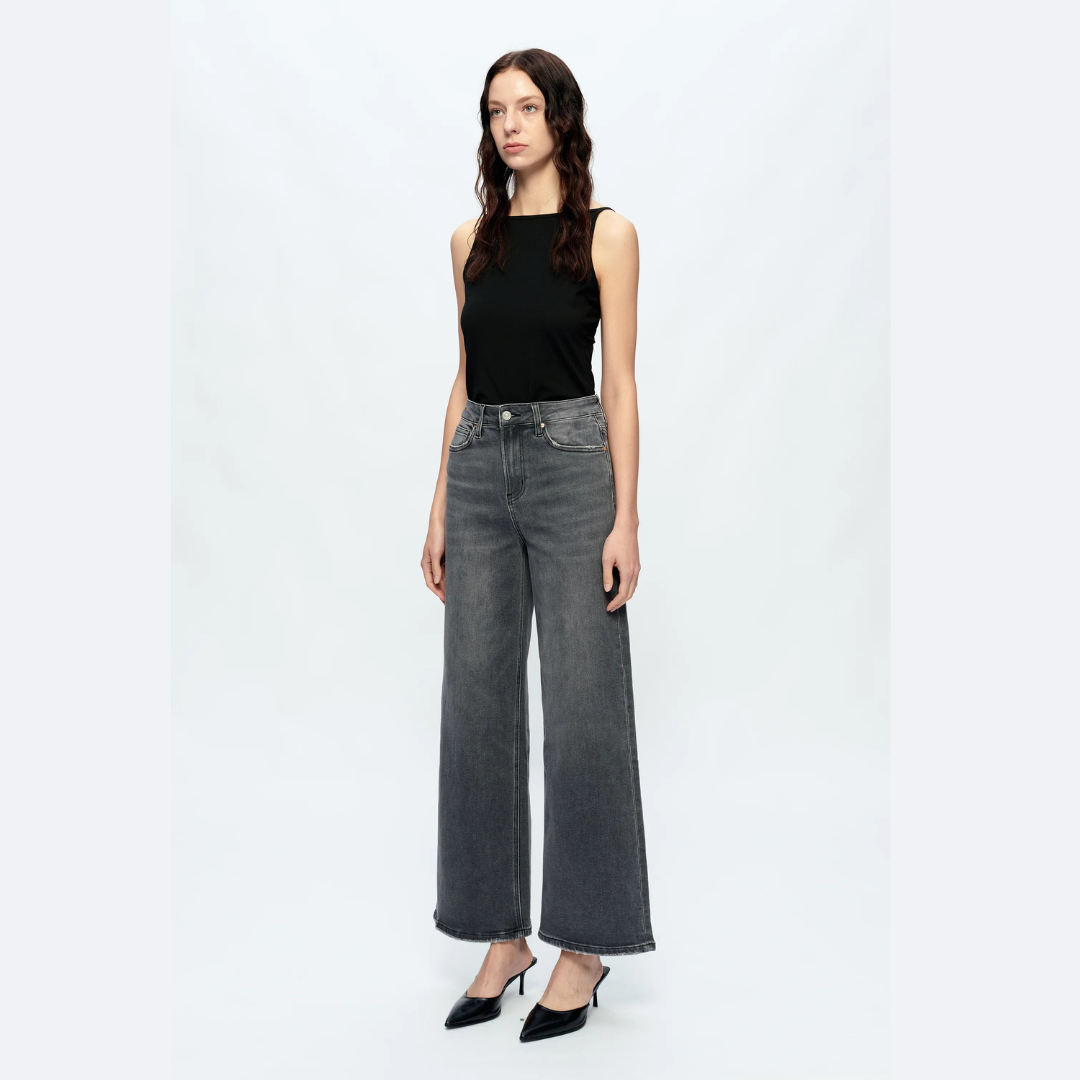 Judy High Rise Wide Leg Denim