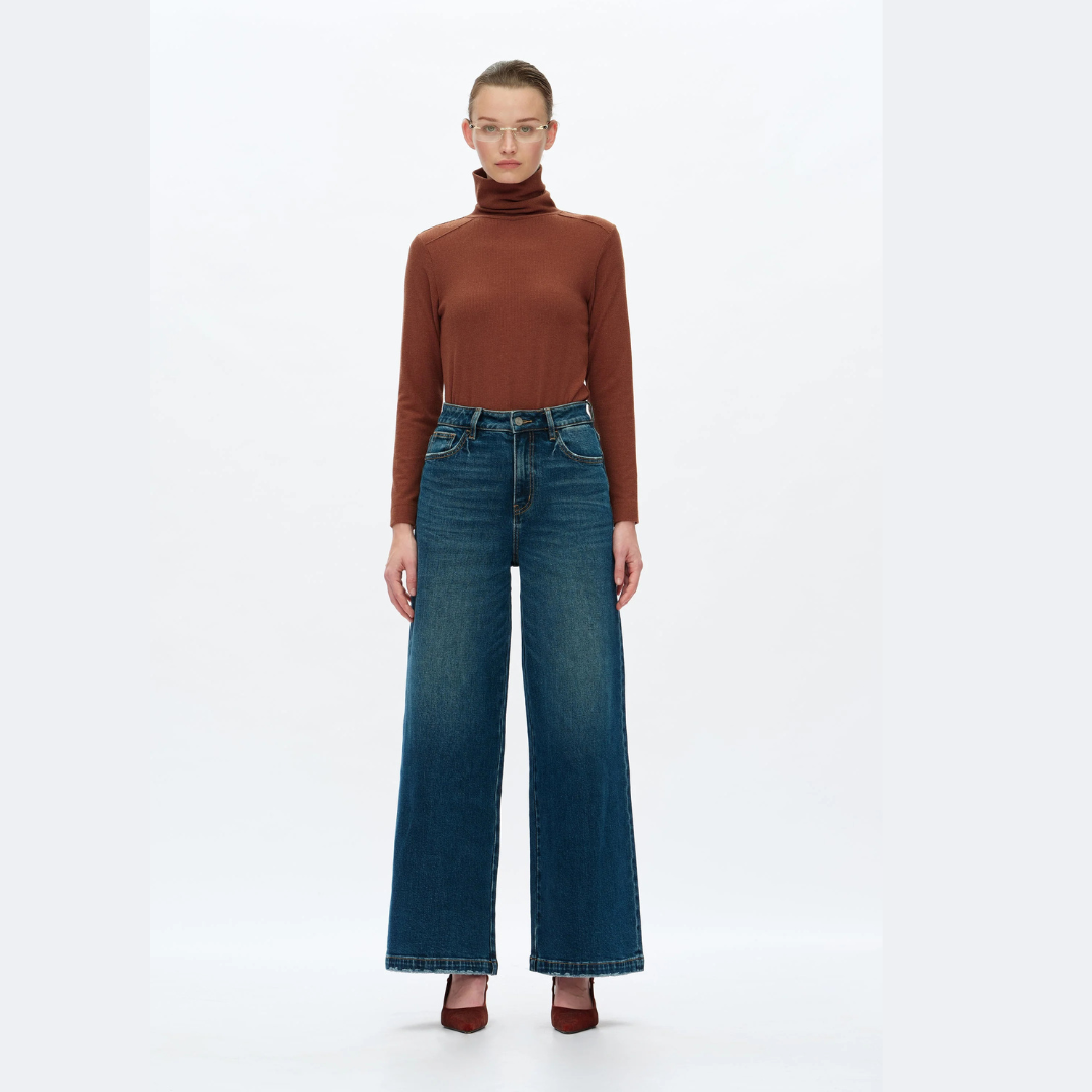 The Missy Mid Rise Wide Leg