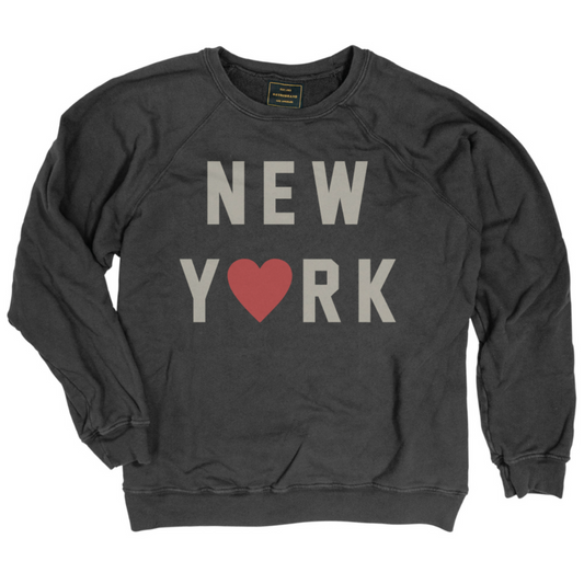 New York Vintage Wash Black Label Crew