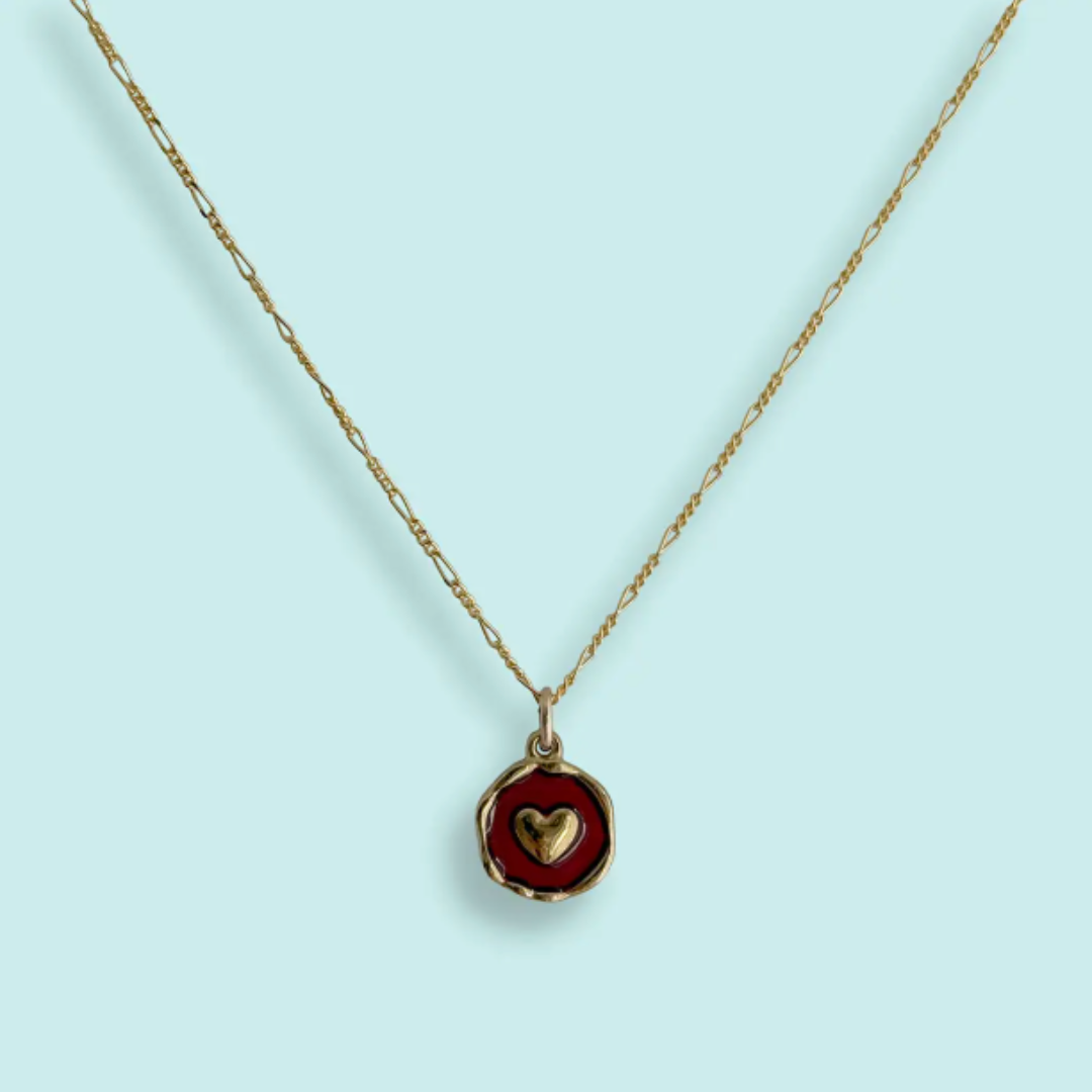 Red Heart Necklace