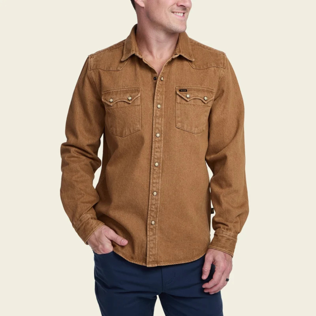 Dust Up Denim Snapshirt