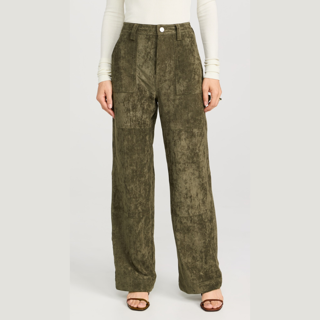 Take a Hike Faux Suede with Stretch