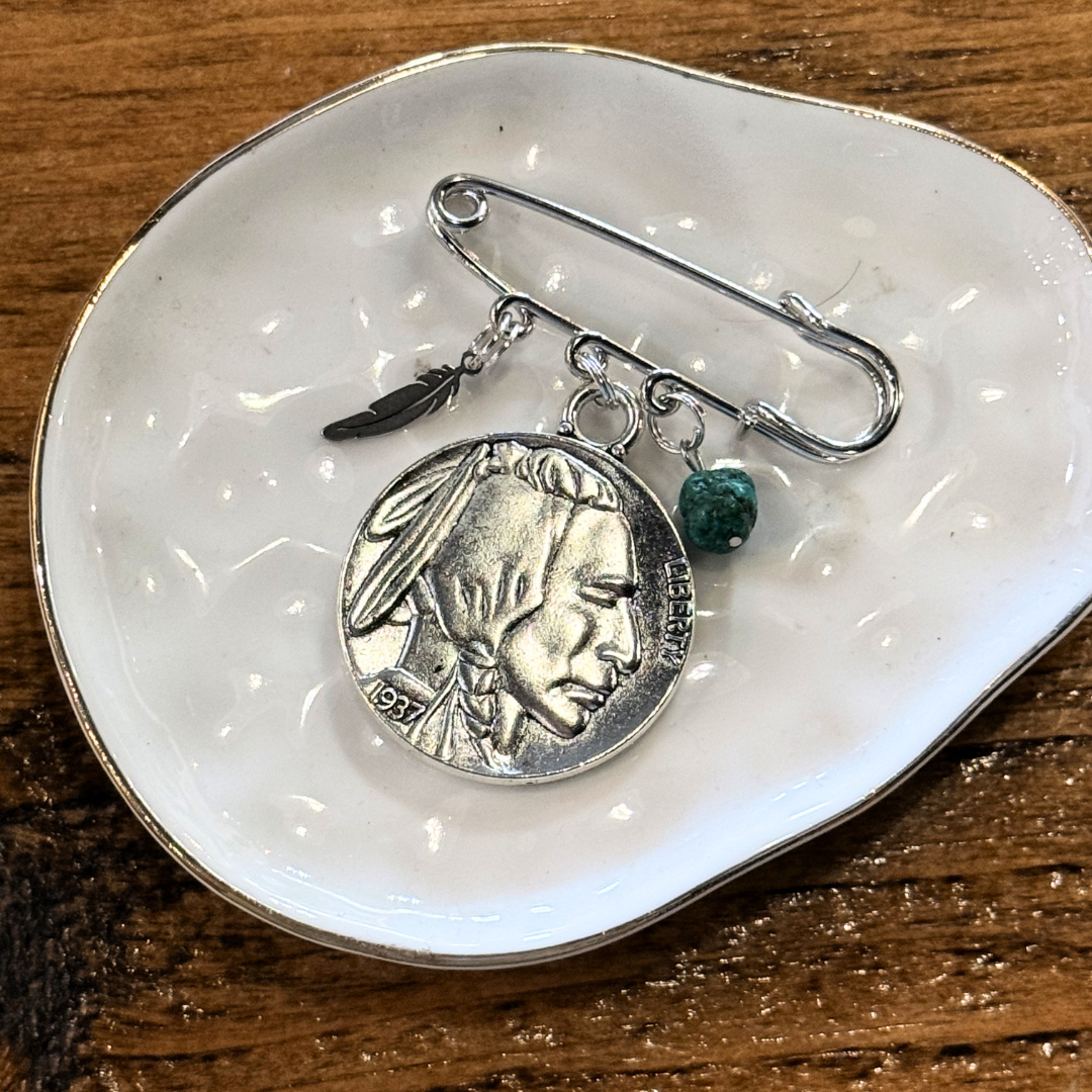 Safety Pin Charm Accessory