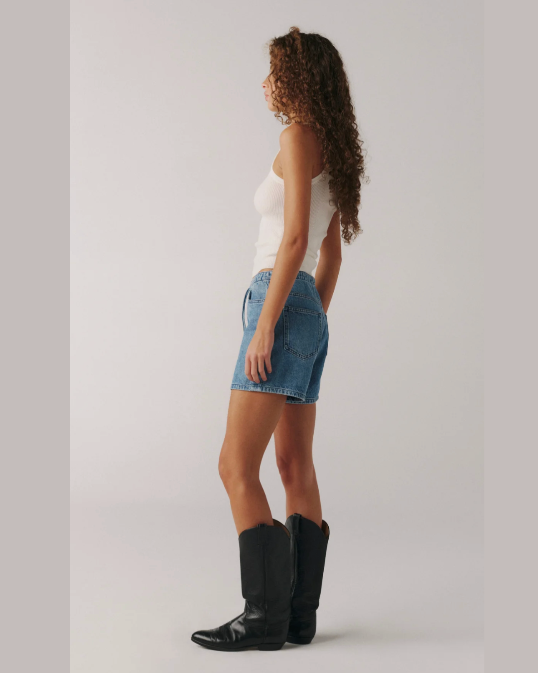 The Big Easy - Pull On Denim Short