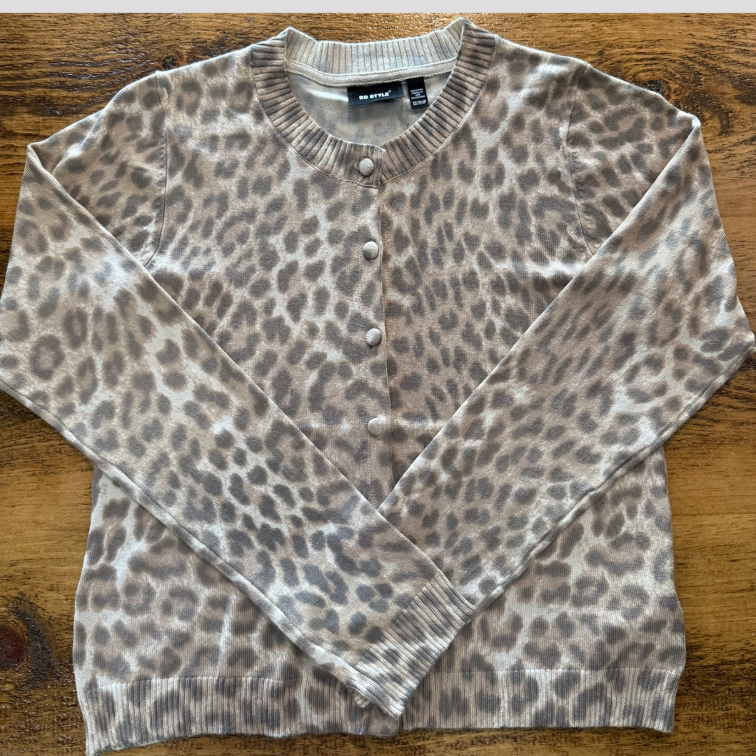 Fantine Long Sleeve Crew Neck Cardigan