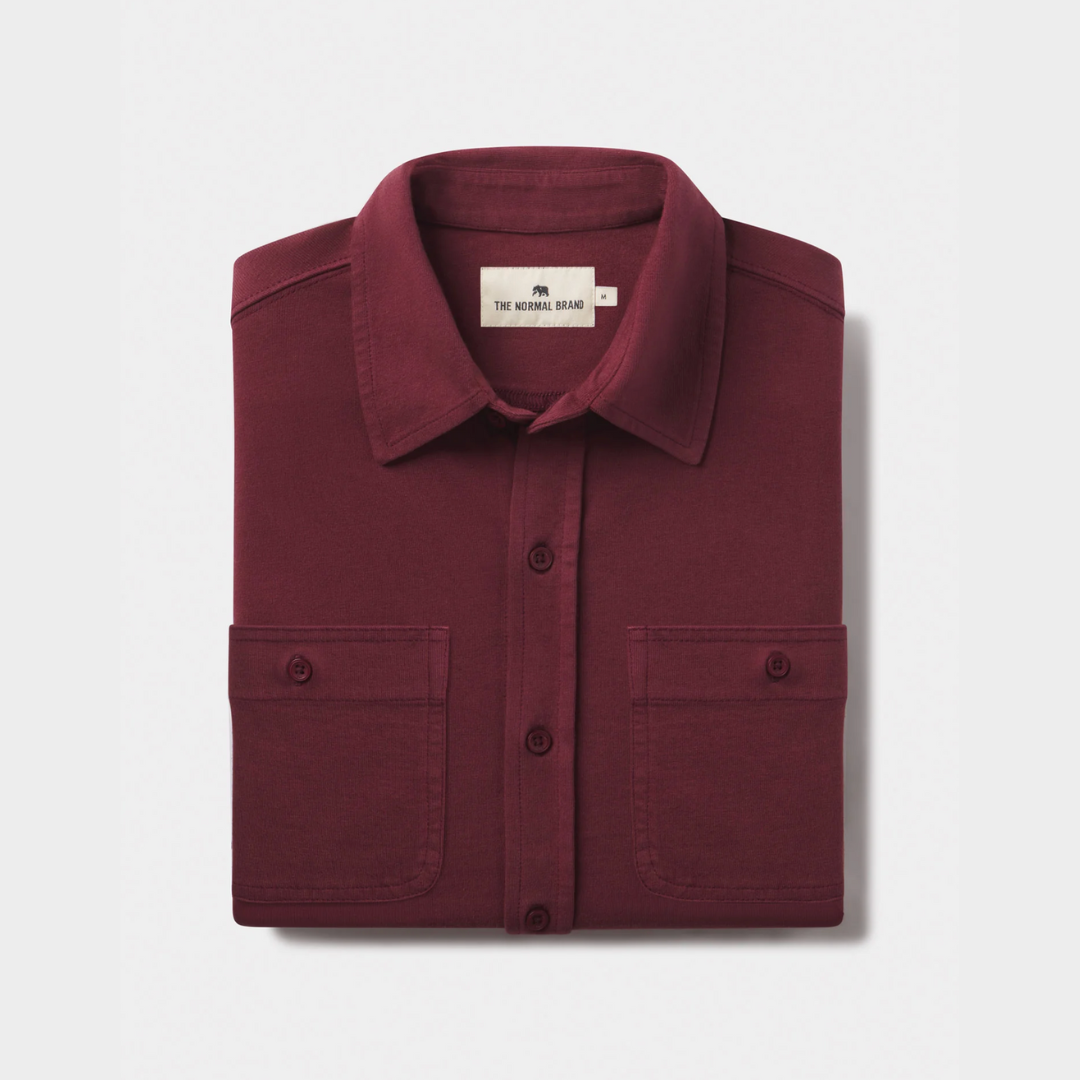 Lennox Jersey Button Up