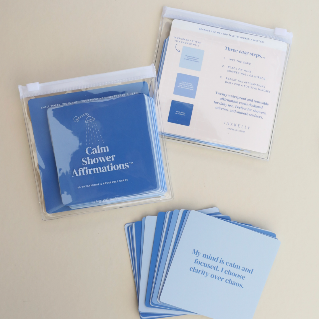 Shower Affirmation Cards