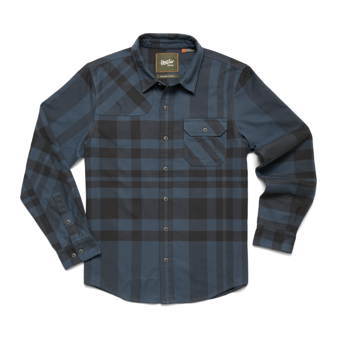 Men's Harker's Flannel: Mega Plaid