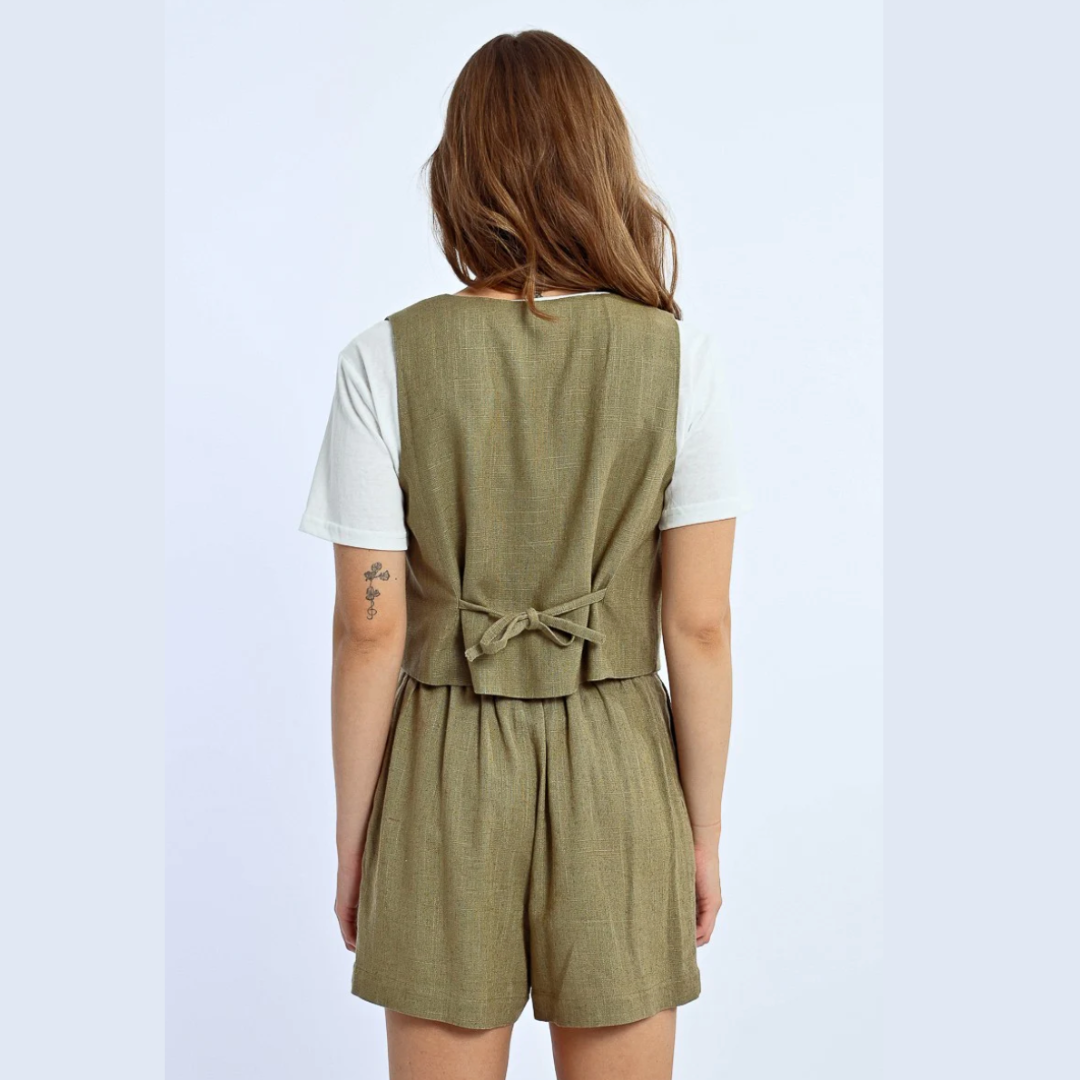Linen Vest