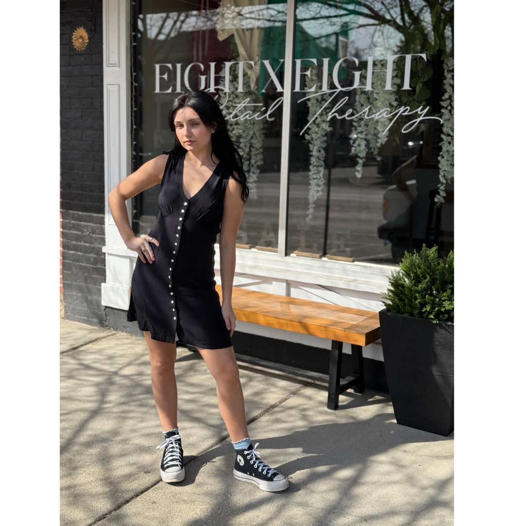 Aria Crepe Camille Dress