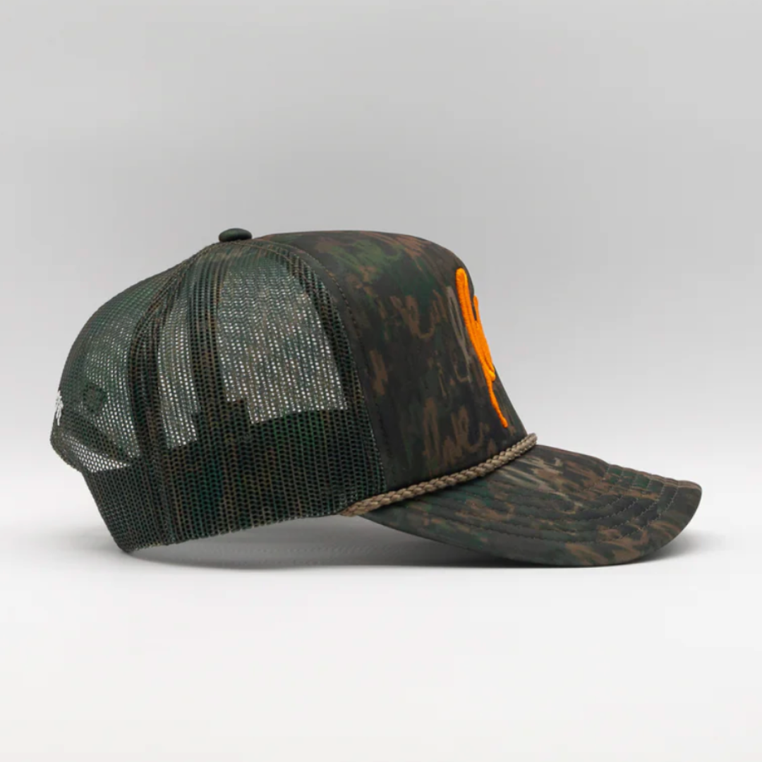 Love Camo Trucker Hat | Ruben Rojas