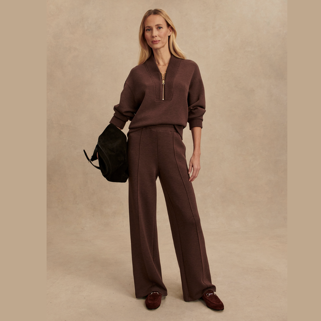 Sally Half Zip Sweat
