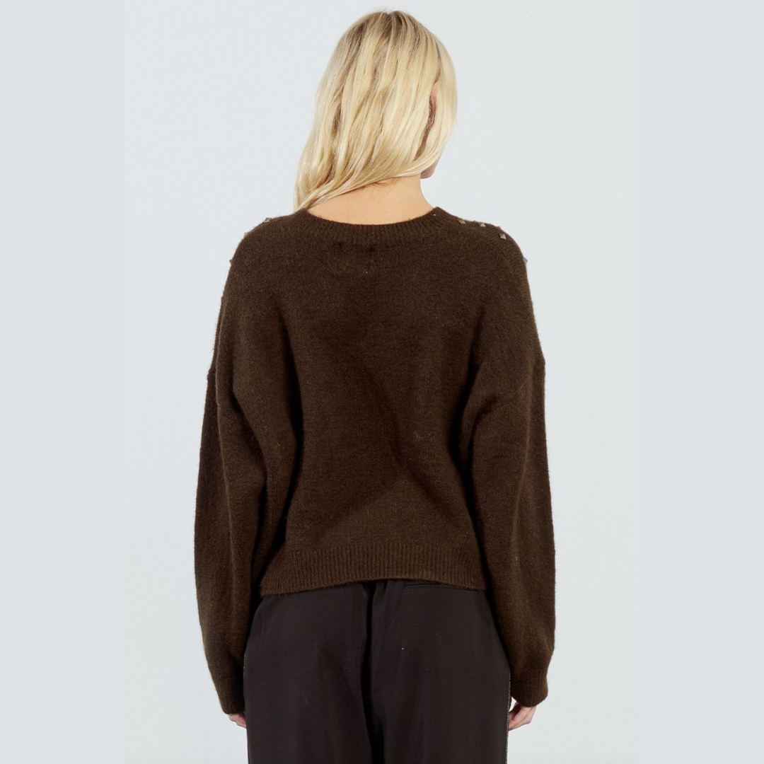 Studded Gem Sweater