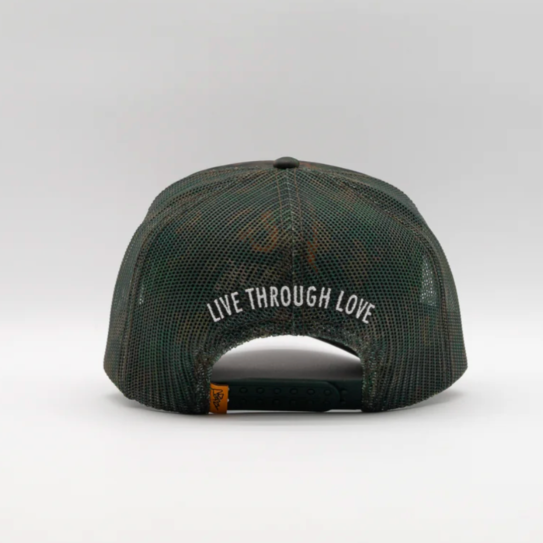 Love Camo Trucker Hat | Ruben Rojas