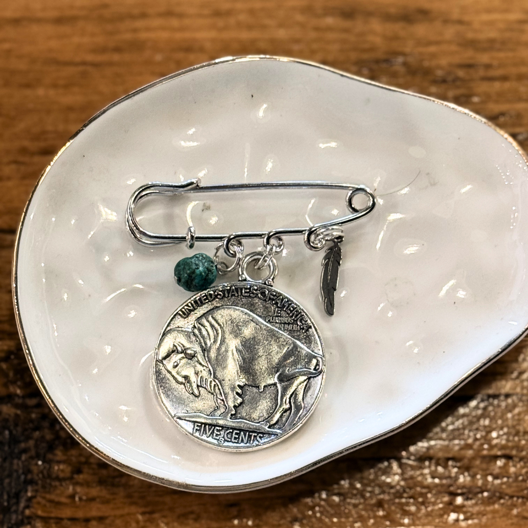 Safety Pin Charm Accessory