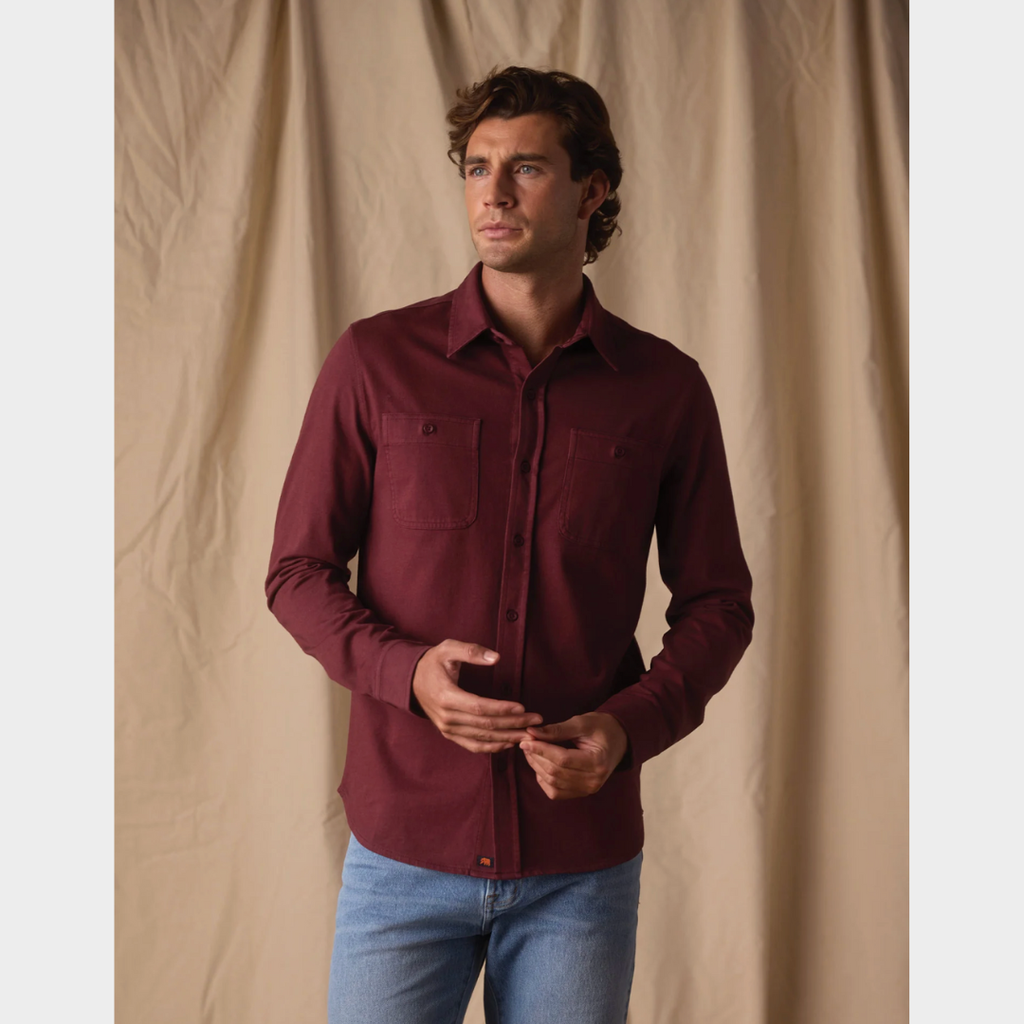 Lennox Jersey Button Up