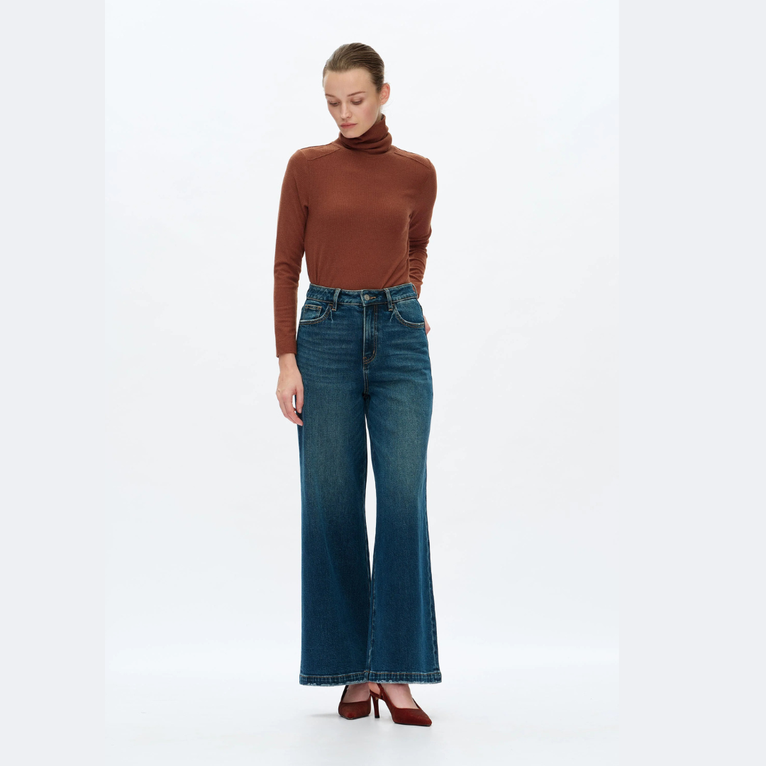 The Missy Mid Rise Wide Leg