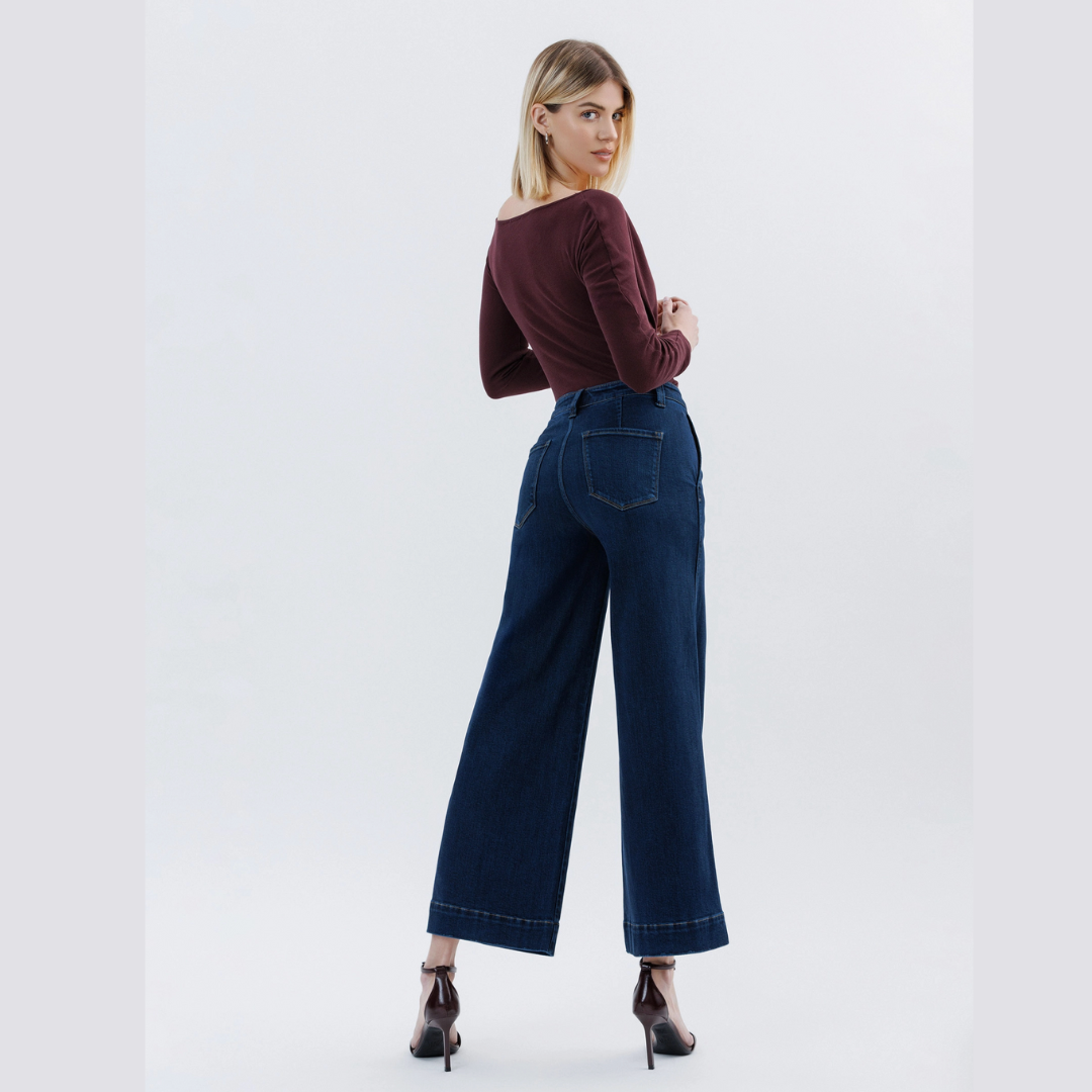The Wes High Rise Wide Leg (28")