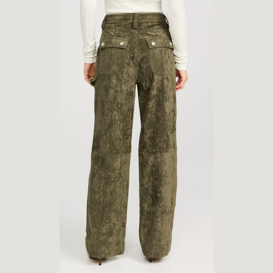 Take a Hike Faux Suede with Stretch