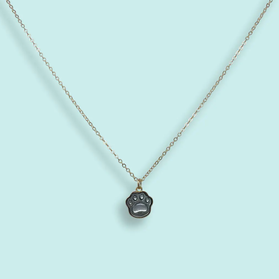 Shell Paw Print Necklace