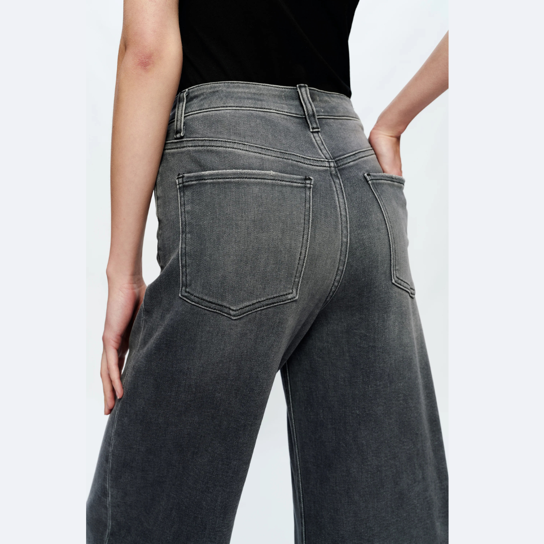 Judy High Rise Wide Leg Denim