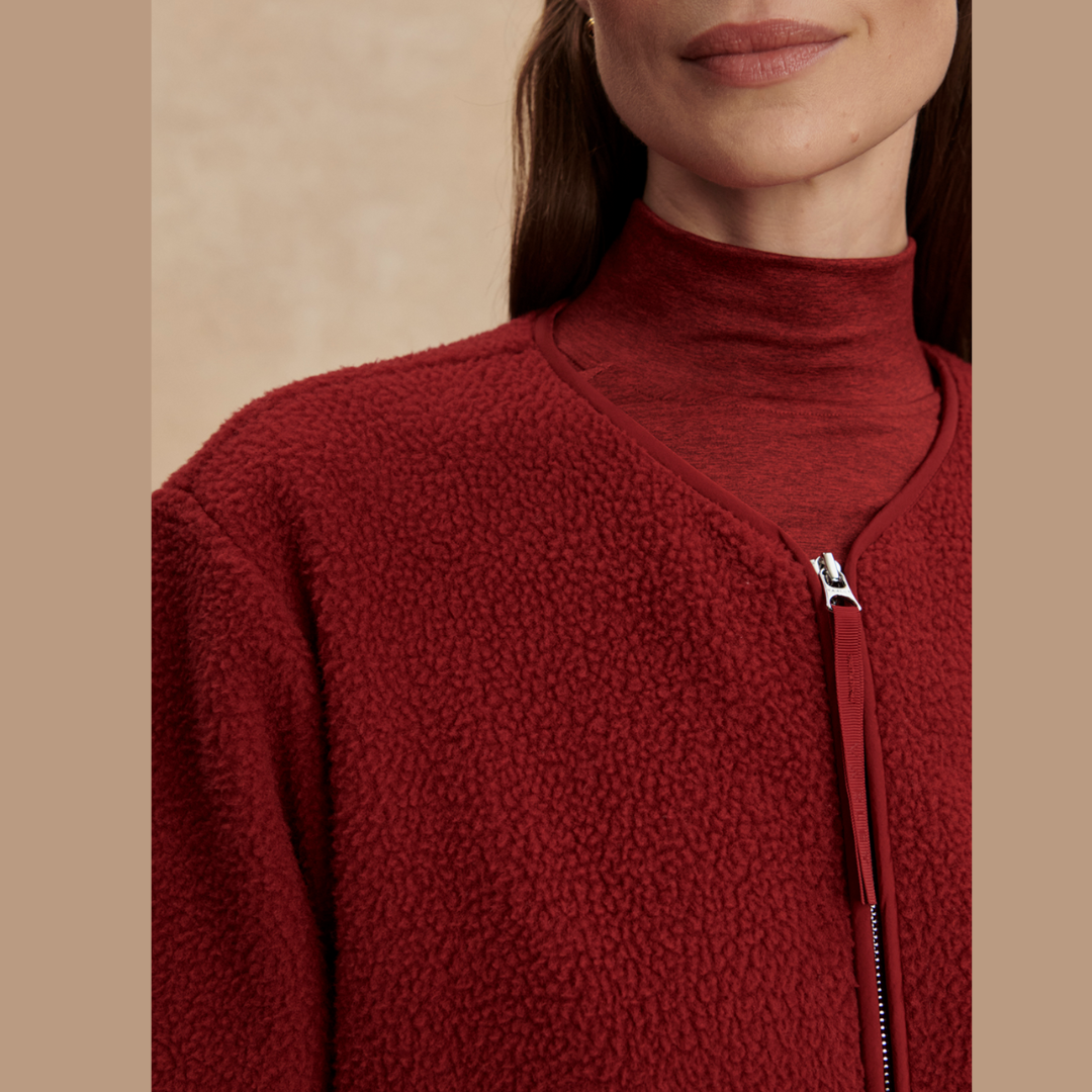 VARLEY Marina Collarless Fleece