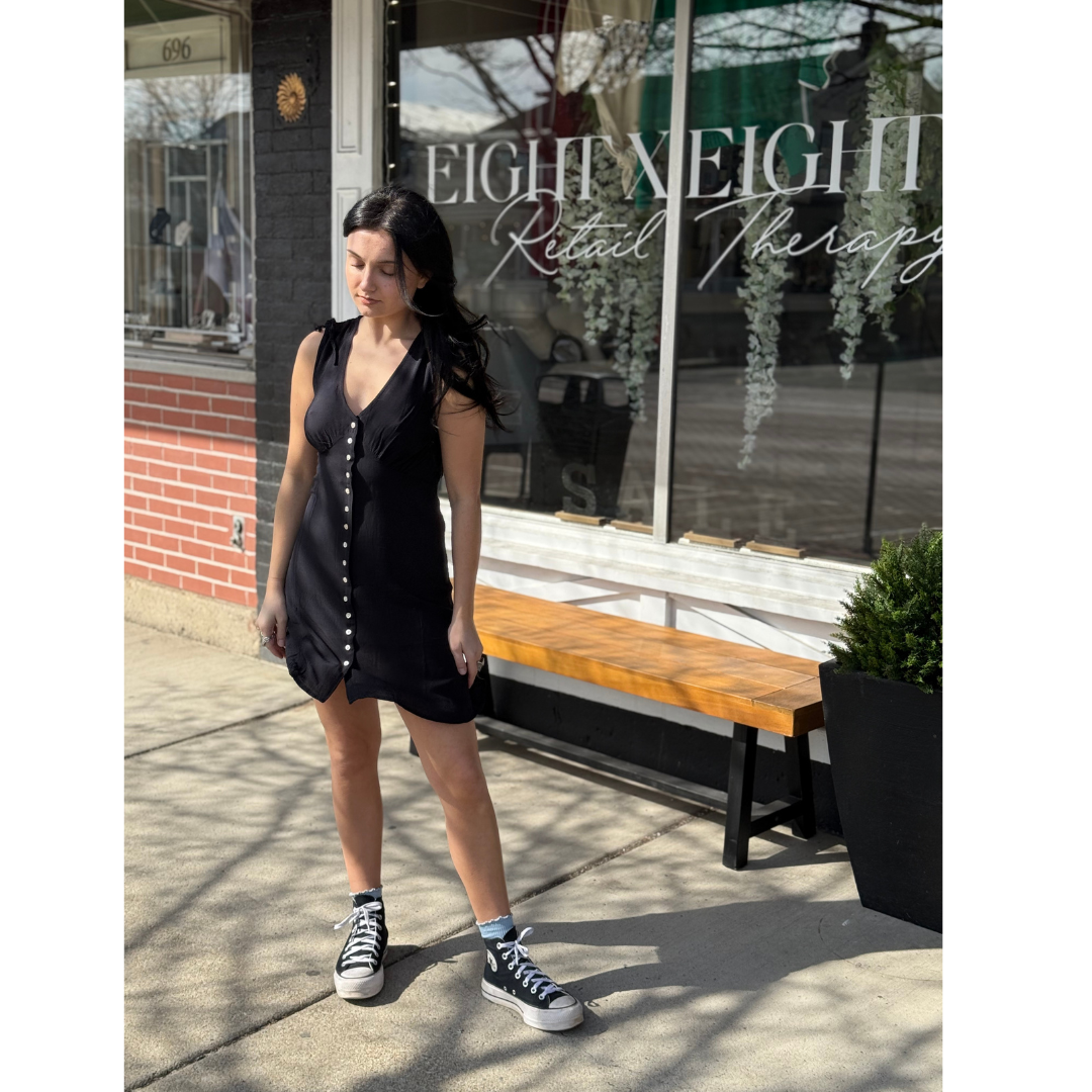 Aria Crepe Camille Dress