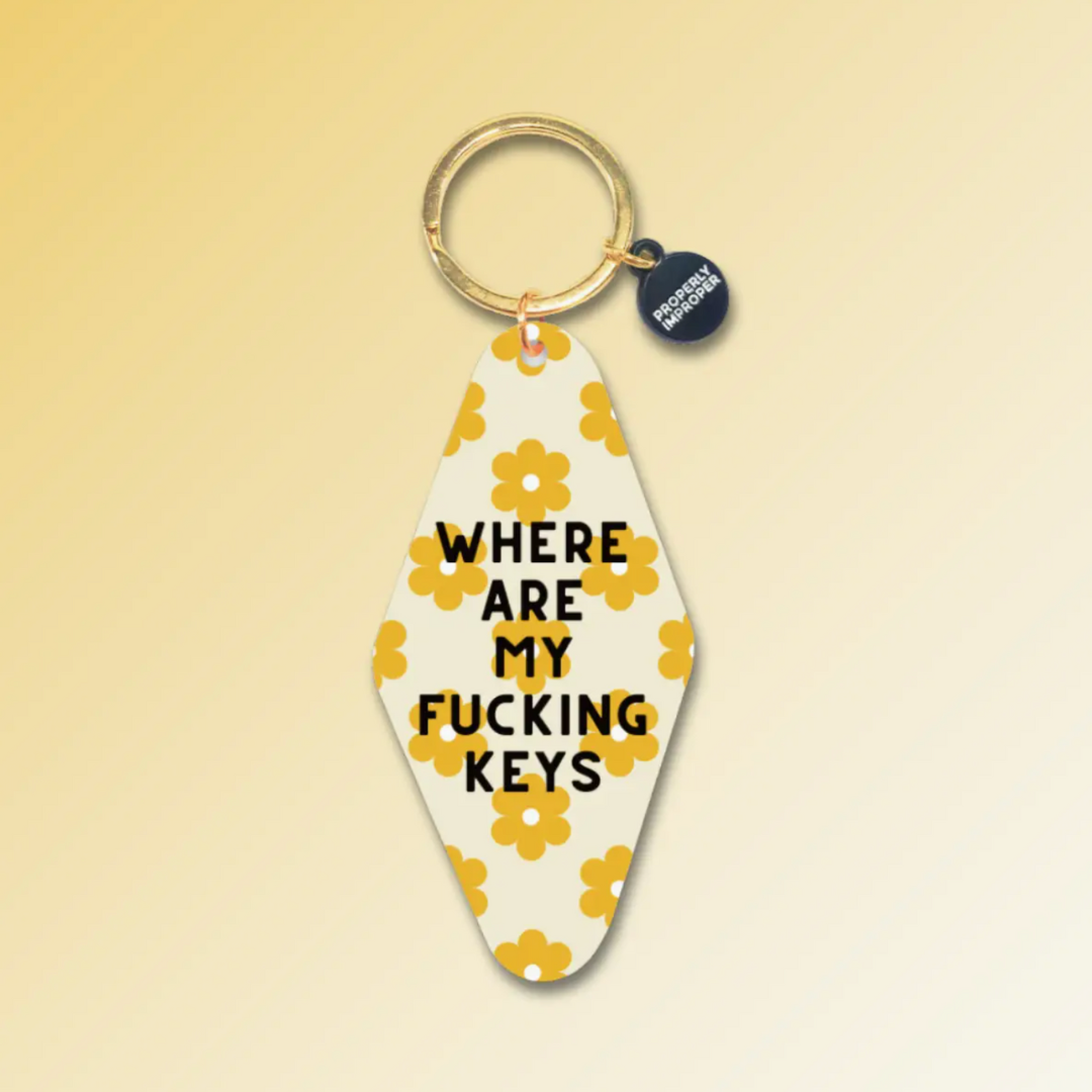 Motel Key Chains