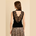 Lace Back Tank Top