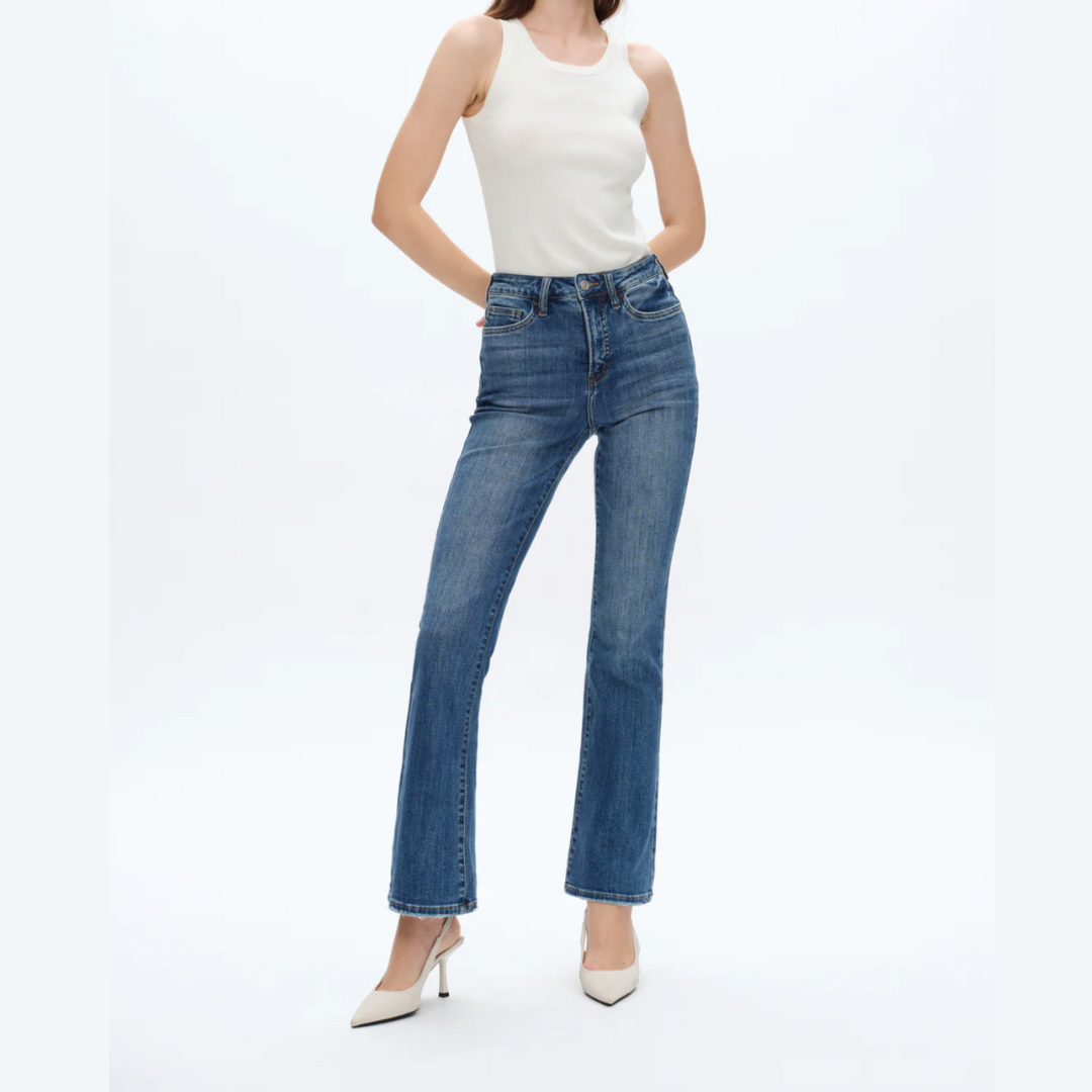 Marine Bootcut High Rise Denim