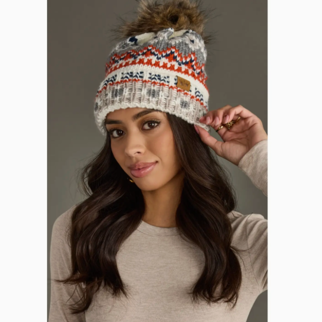 Winter Pom Hats