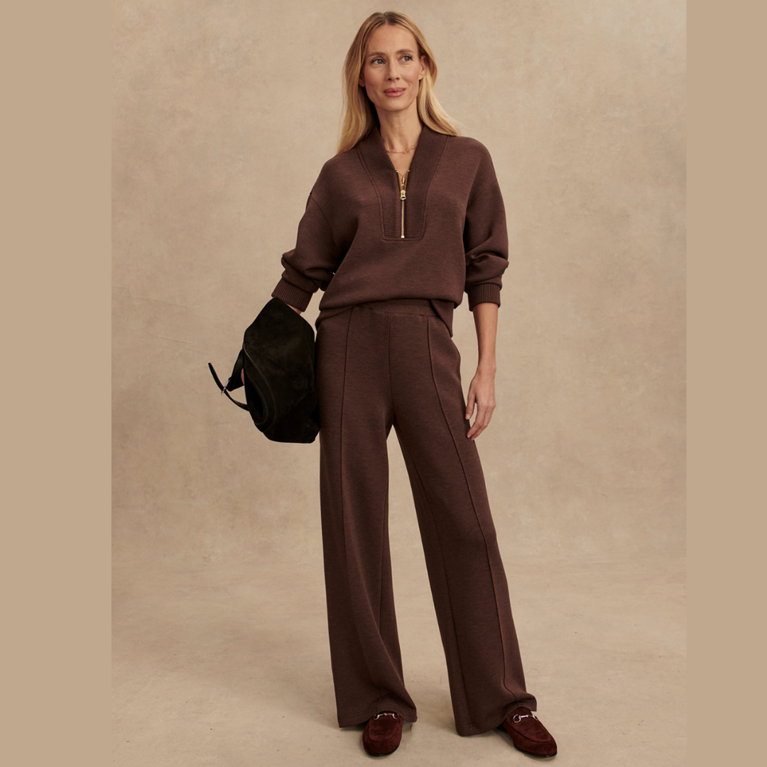 Sally Half Zip Sweat