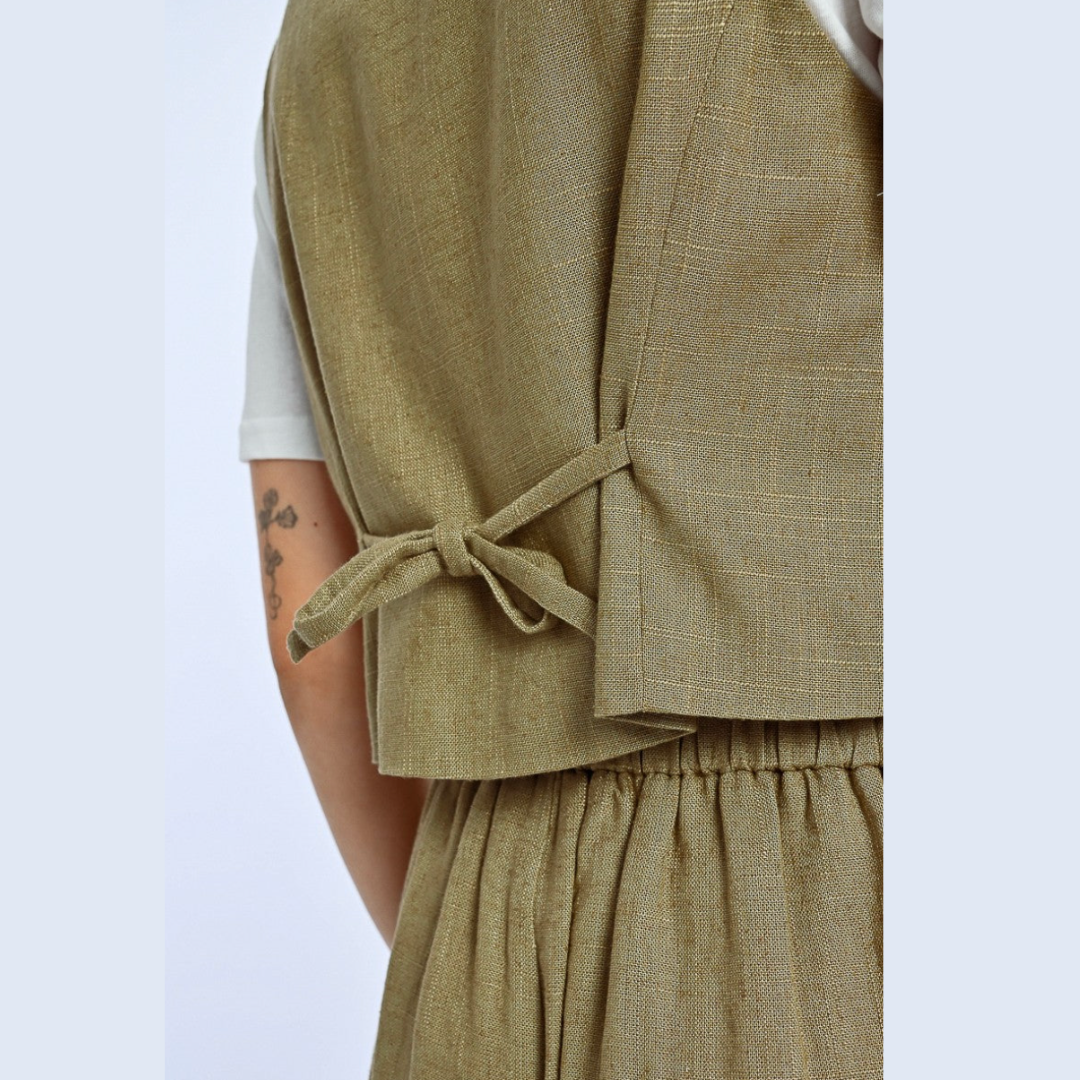 Linen Vest