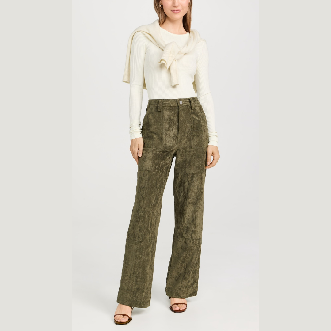 Take a Hike Faux Suede with Stretch