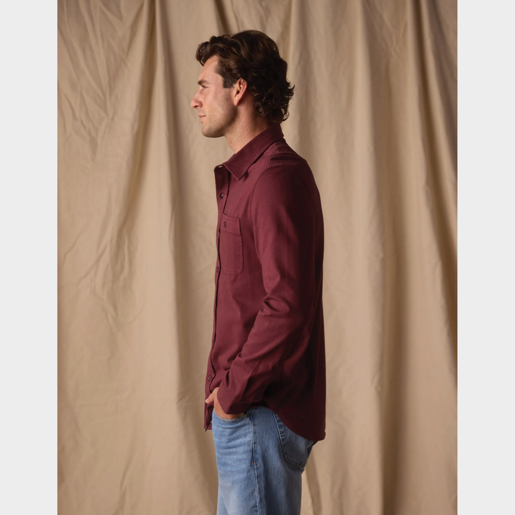 Lennox Jersey Button Up