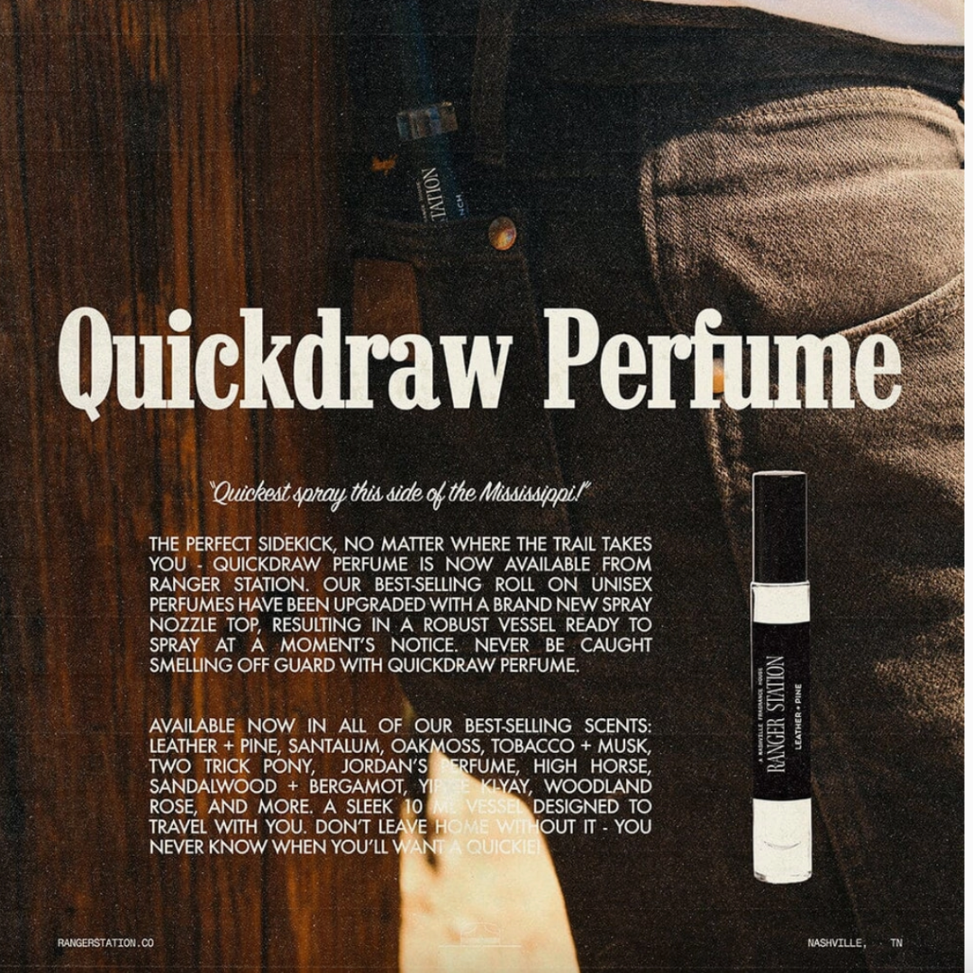 RANGER STATION | QUICK DRAW (Unisex) ROLLER PERFUME (10ml)