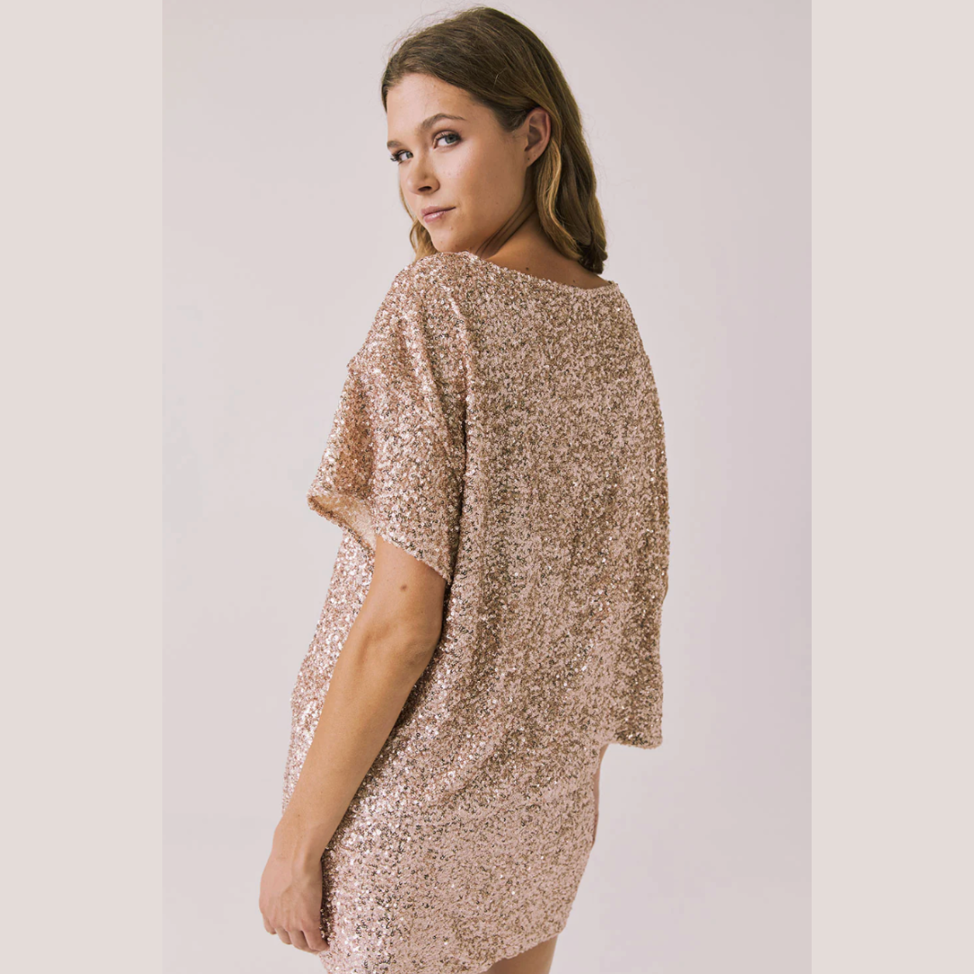 Davis Bronze Brown Tee