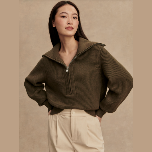 Maura Half Zip