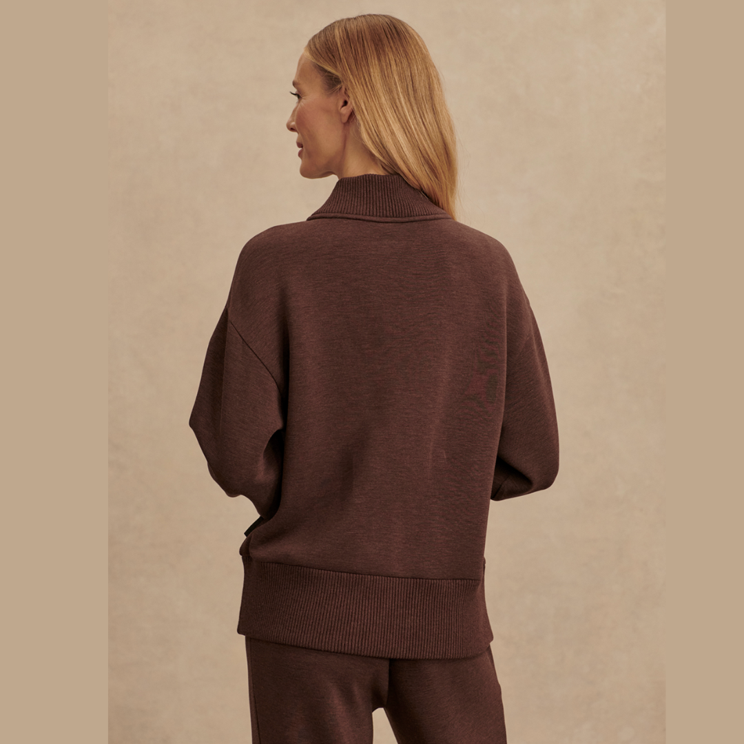 Sally Half Zip Sweat