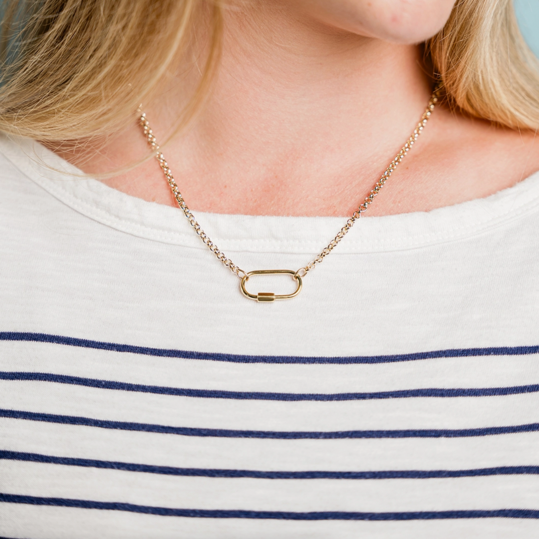 Carabiner Necklace