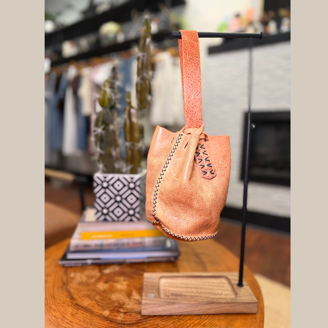 Volta Atelier Upcycled Leather Handbangs
