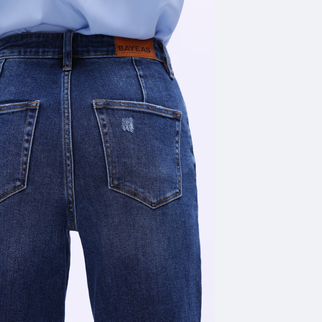 The Lyssa High Rise Wide Leg Comfort Denim