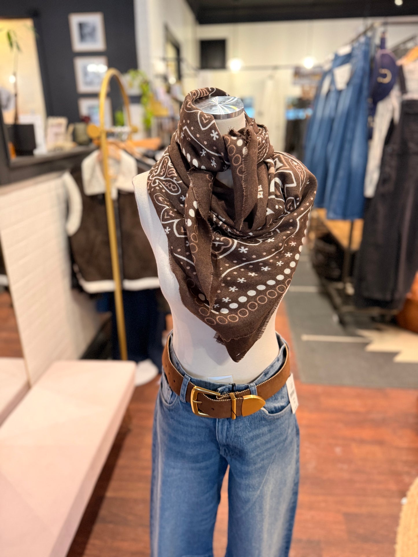 The 'It Girl' Maxi Bandana Scarf
