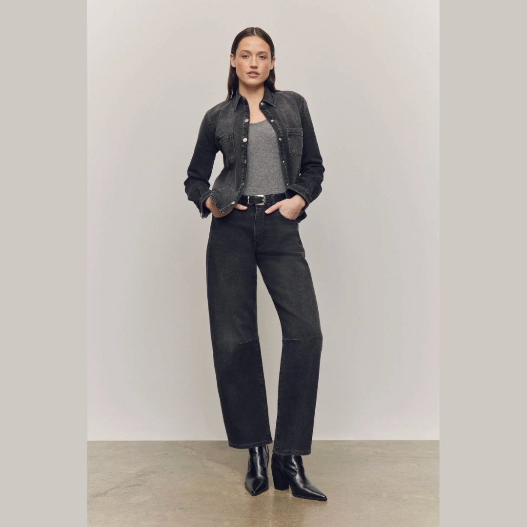 BNA - Saturday Night Soft Curve Barrel Jeans