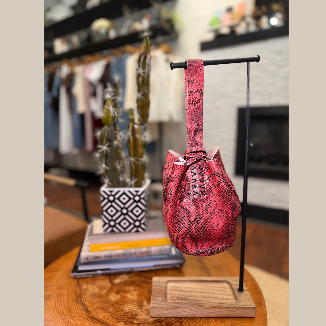 Volta Atelier Upcycled Leather Handbangs