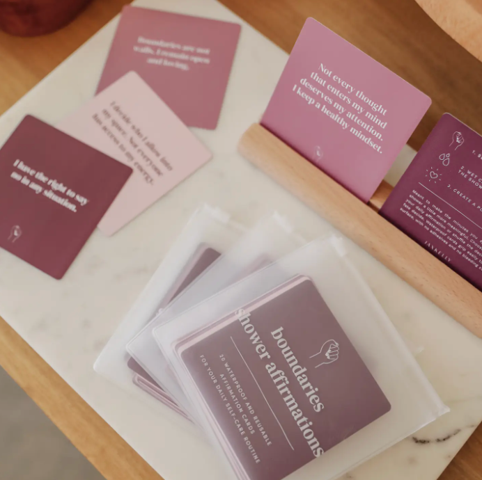 Shower Affirmation Cards