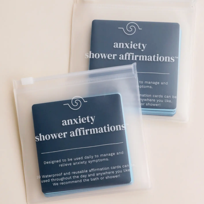 Shower Affirmation Cards